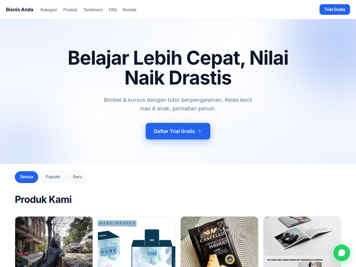 Catalog · kursus · clean