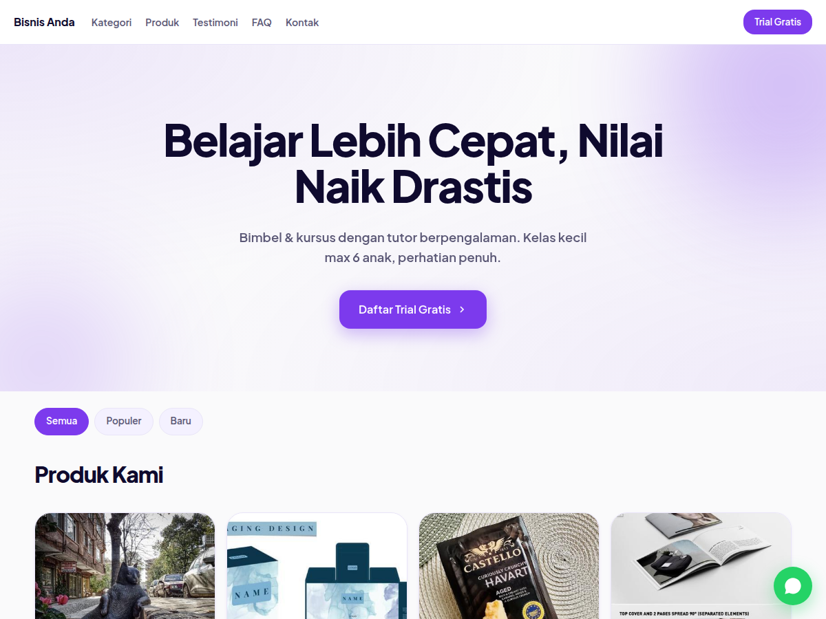 Catalog · kursus · nova