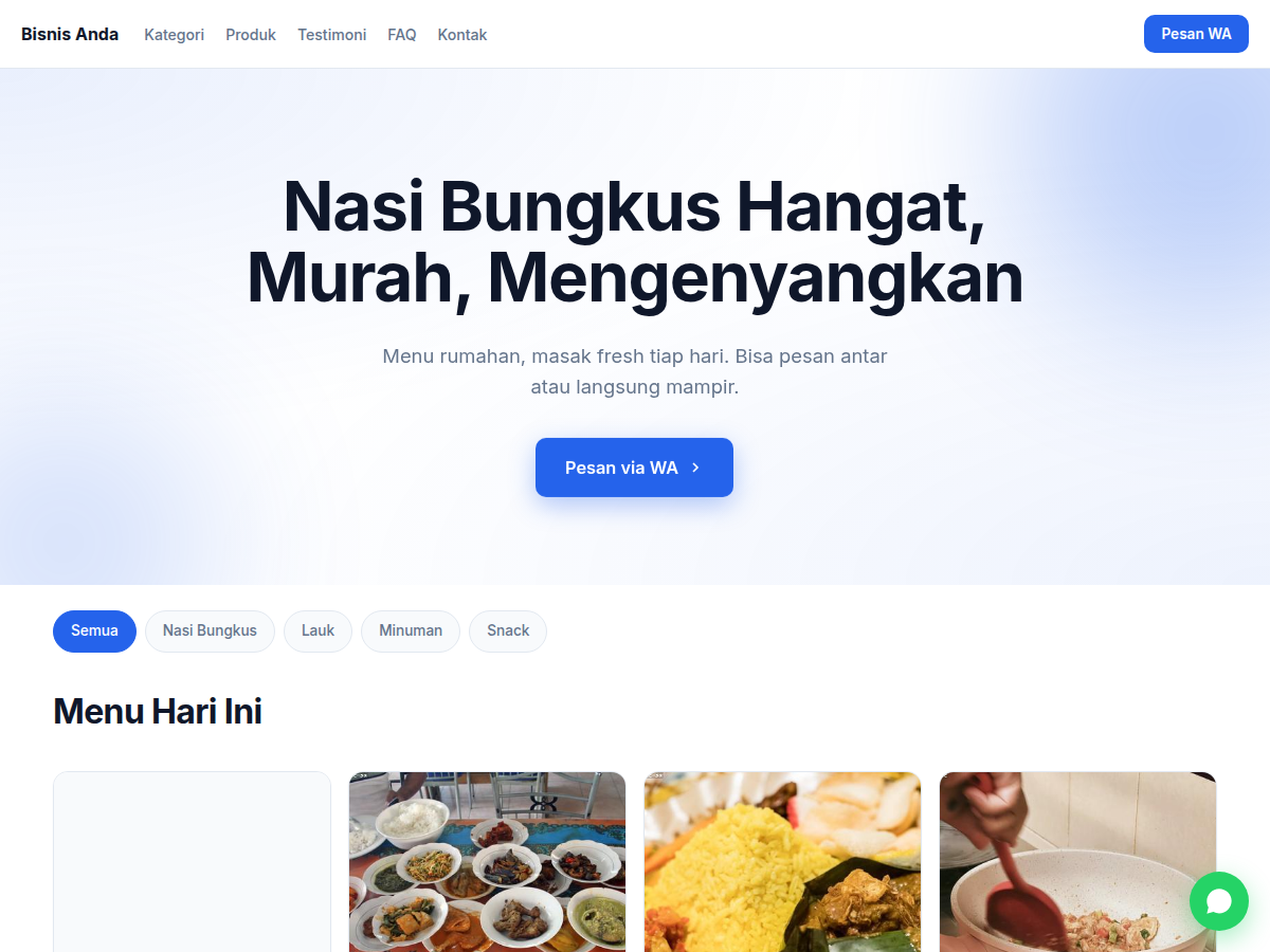 Catalog · warung · clean