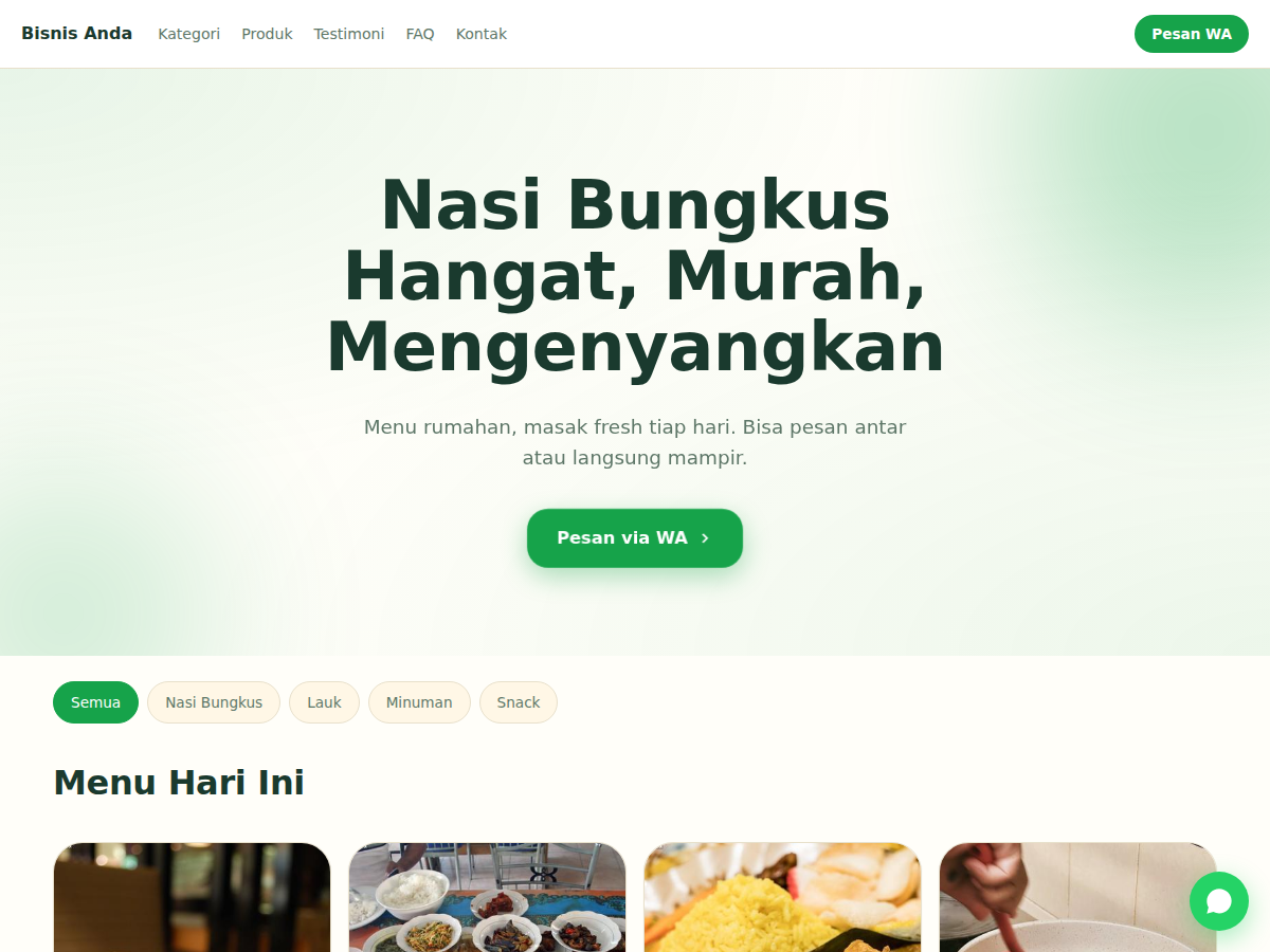 Catalog · warung · flow