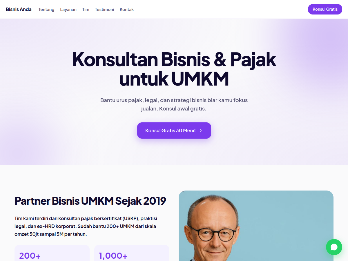 Company Profile · konsultan · nova