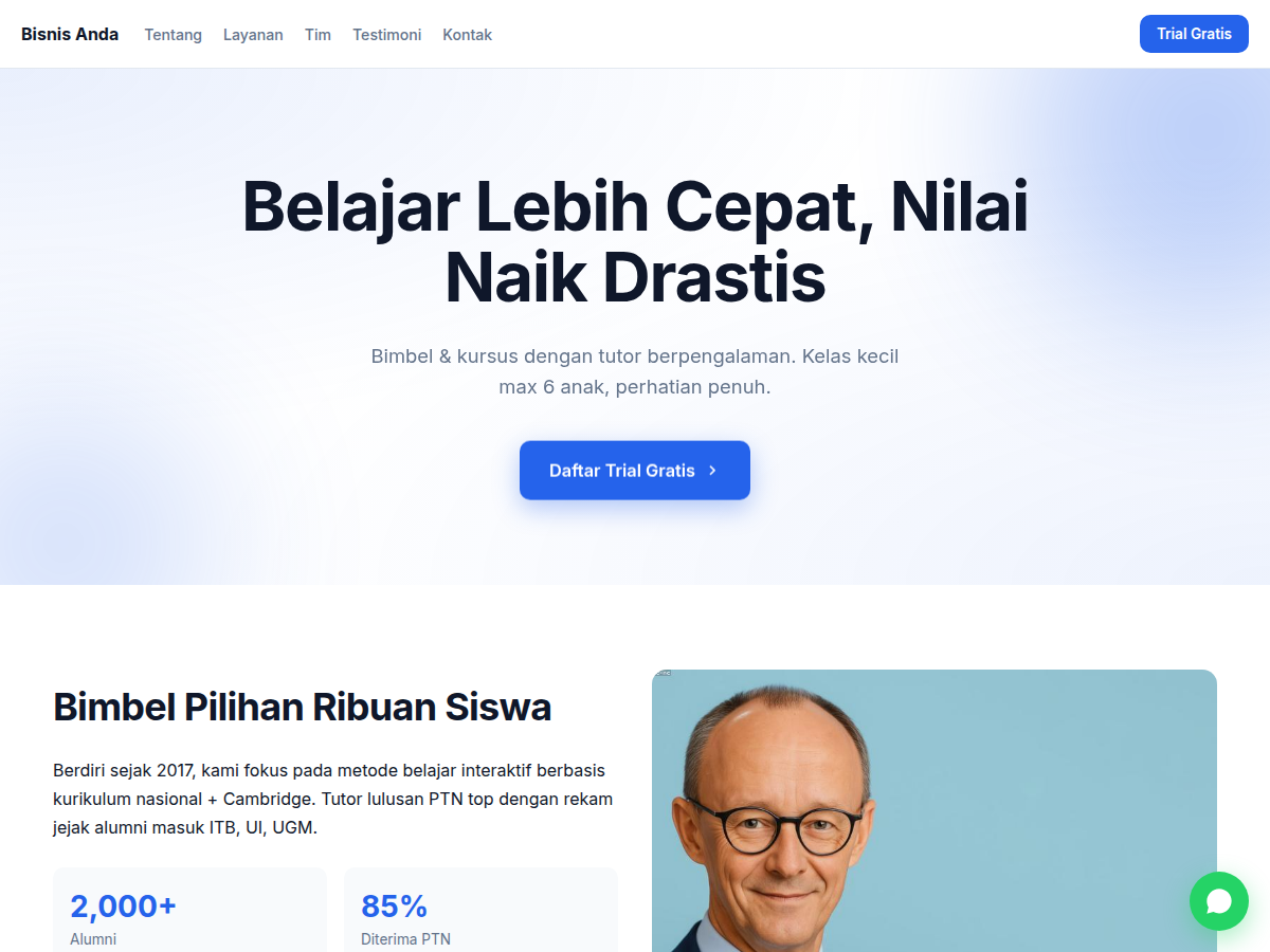 Company Profile · kursus · clean