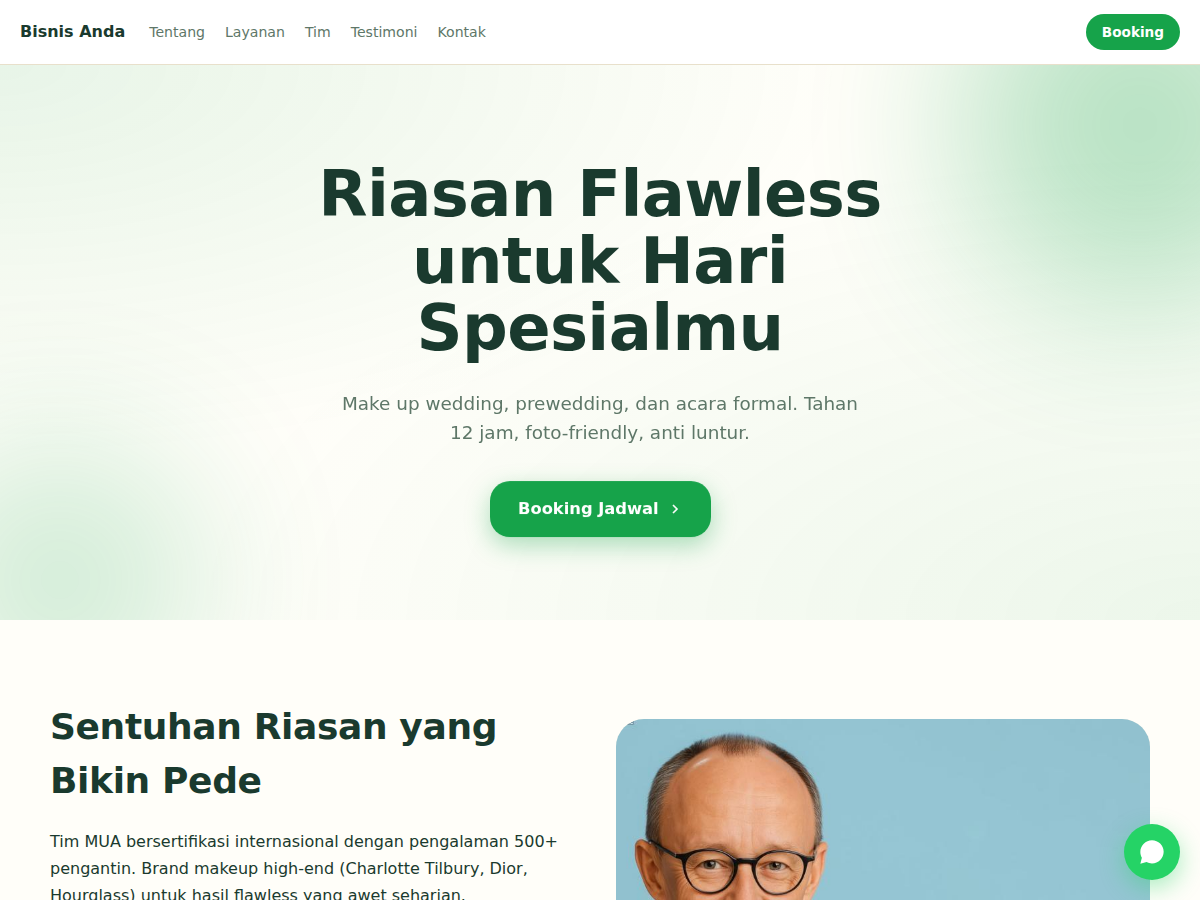 Company Profile · mua · flow