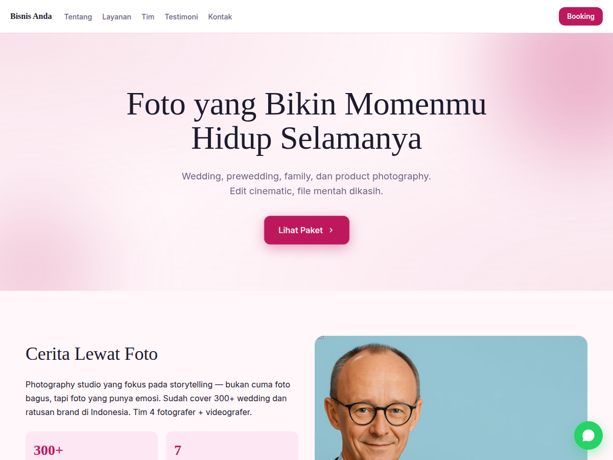Company Profile · photo · aura