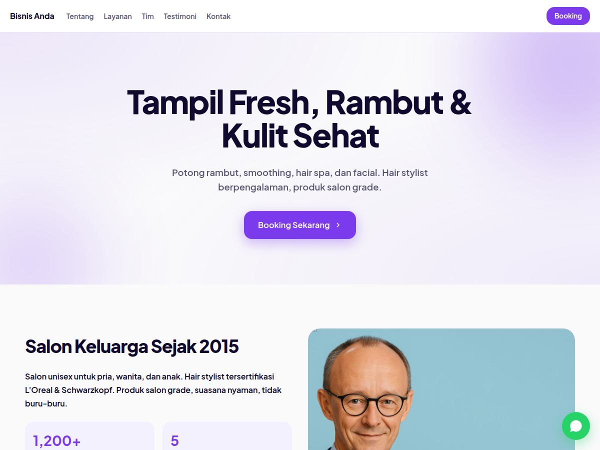 Company Profile · salon · nova