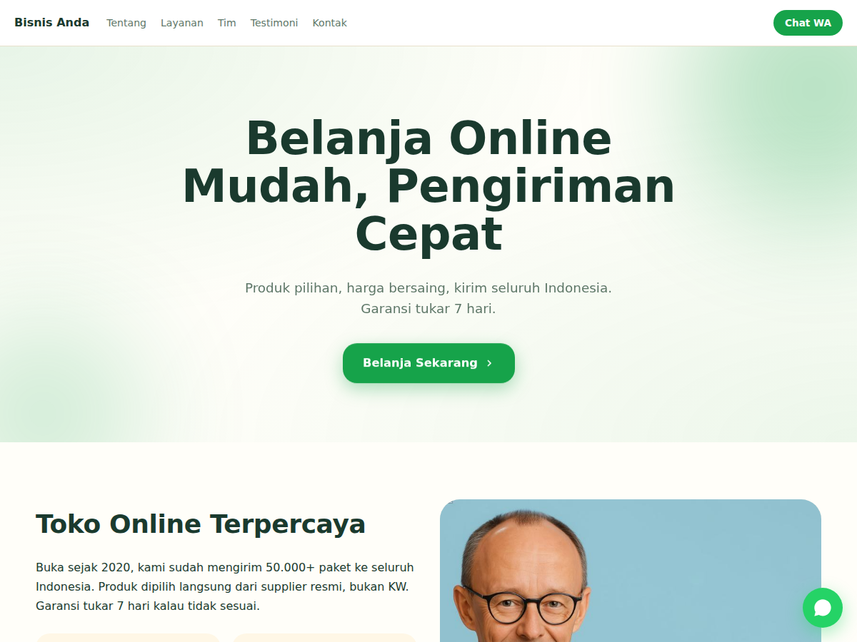 Company Profile · toko · flow
